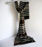 LIMITED EDITION SILK VISCOSE DEVORE VELVET SCARF