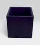 Medium Square Violet Plant Pot Indoor Planter 10 cm - Image 6