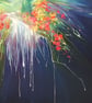 Caught in the Act is a framed print on canvas an idyllic alpine scene exploding  - Image 6