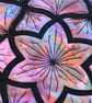 Rose Window C Pattern Art Quilt Panel - Image 4