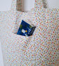 Multi-coloured canvas tote bag - Image 2