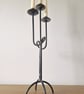 Three Prong Metal Candle Holder or Candelabra - Image 3