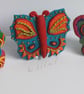 Set Of Three Colourful Butterfly Garden Cane Toppers Ornaments  (2) - Image 8