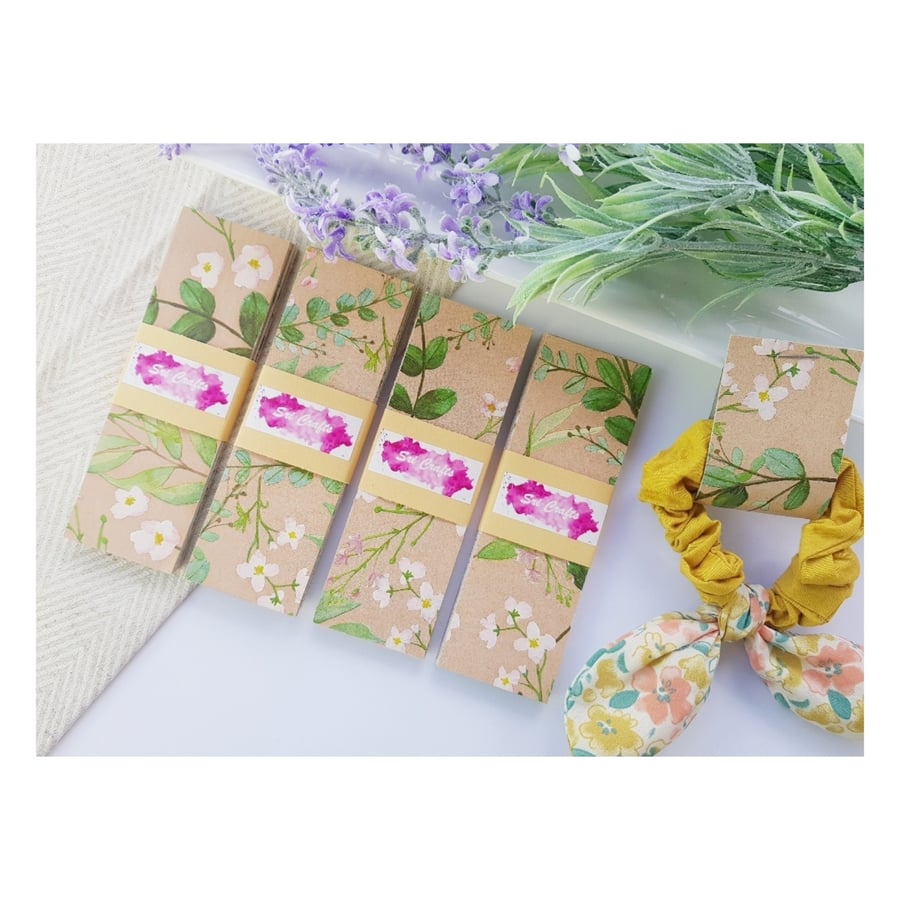 Scrunchies display card packaging 