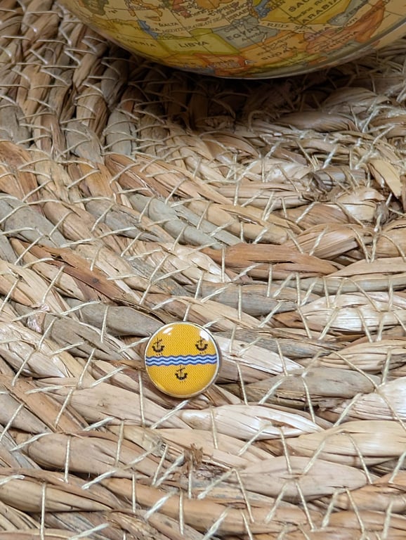 Outer Hebrides Flag Map Pin – Scotland Travel Map Push Pin for Wooden Maps