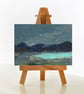 'Abstract I’ - ACEO Original Acrylic Painting - Image 1
