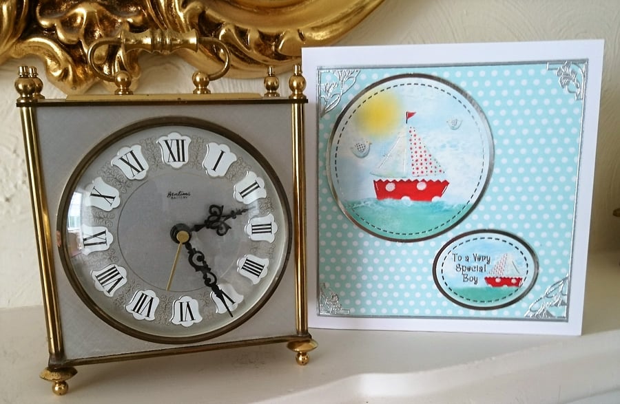 To A Very Special Boy,Birthday Card,Congrats,or Get Well  FREE P&P to UK