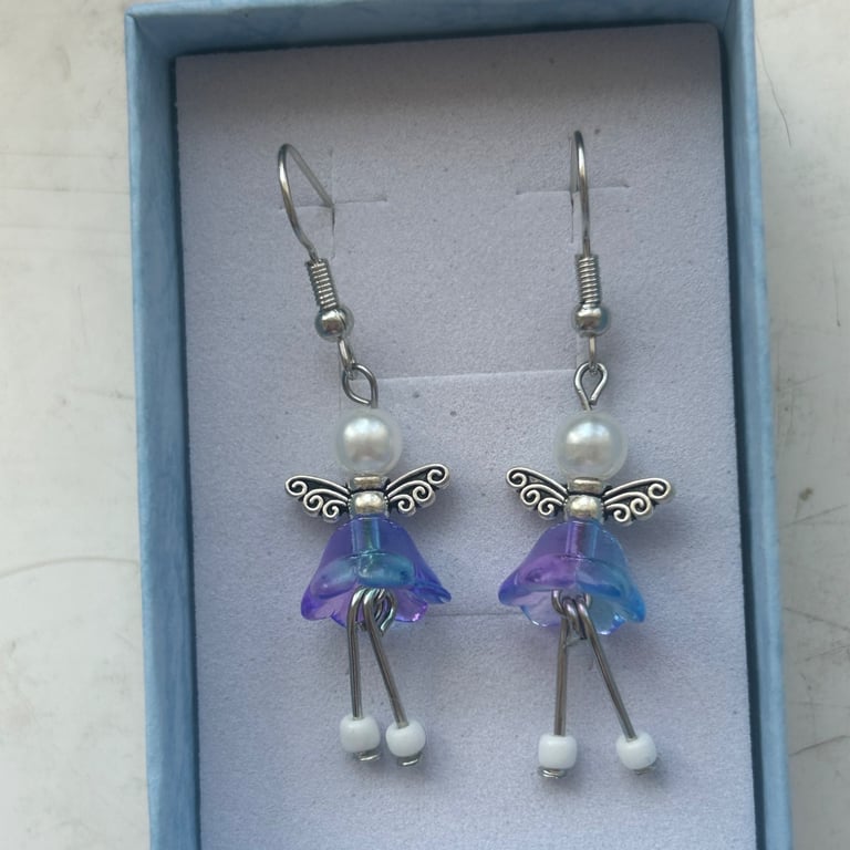 Angel fairy earrings 