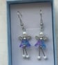 Angel fairy earrings 