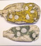 Message in a Bottle - sculpture from recycled materials (standard green) - Image 2