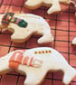 Personalised Polar Bear Biscuit Gift Box, Customised Christmas Cookie - Image 4