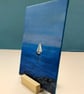 Sailing - Portpatrick. Unframed original art - Image 2