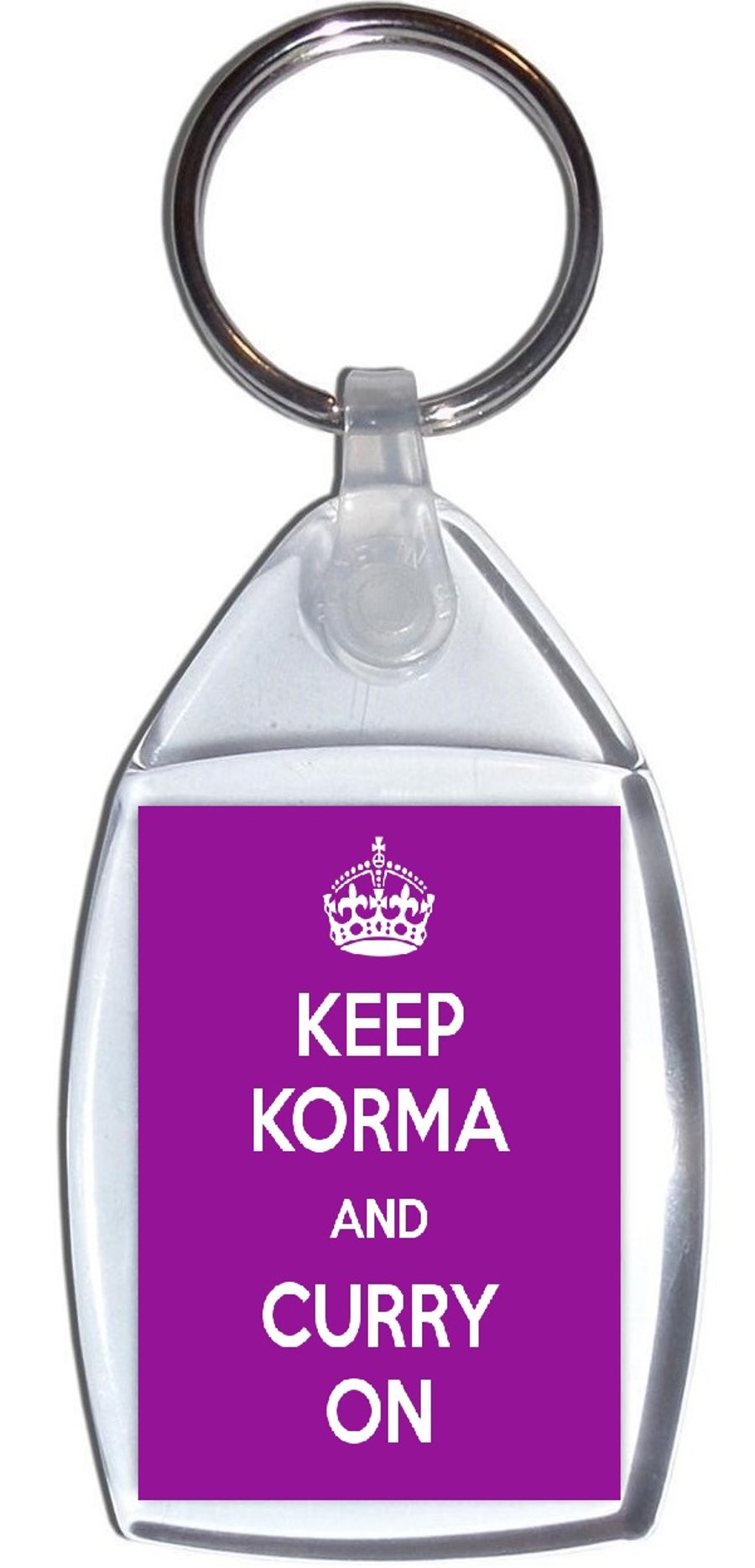 Keep Korma and Curry On - Keyring  (FD0086e)