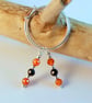 Sterling Silver Hoop & Gemstone Earrings, Birthday, Anniversary, Gifts For Her - Image 3