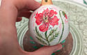 Christmas ceramic round Baubles 
