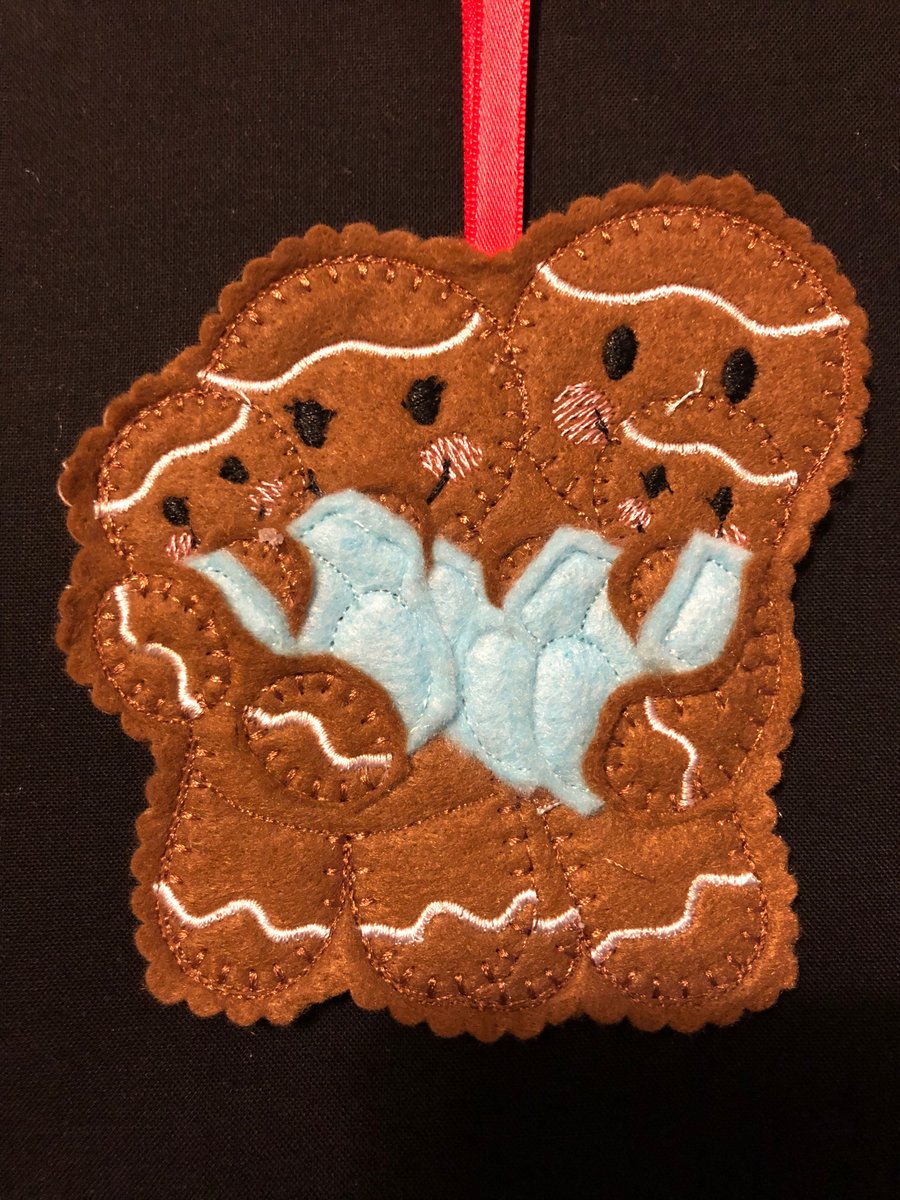 Gingerbread family Decoration