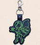Fairy Keyring - Embroidered Enchanted Bag Charm - Image 3