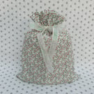 Christmas Gift Sack, Snowmen, Re-usable, Small