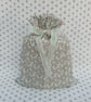 Christmas Gift Sack, Snowmen, Re-usable, Small - Image 1