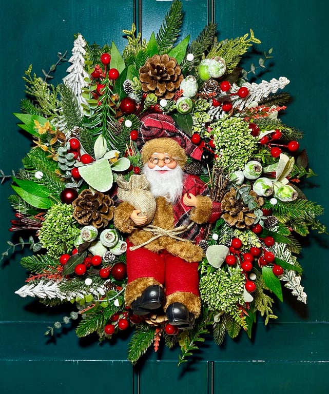 Winter Door Wreath 