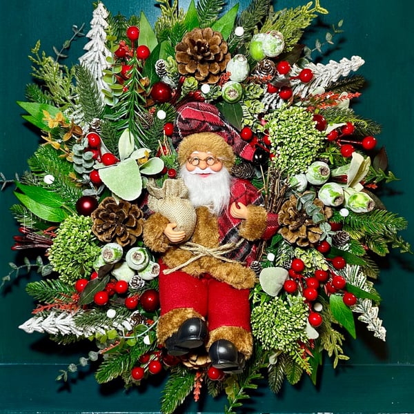 Winter Door Wreath 