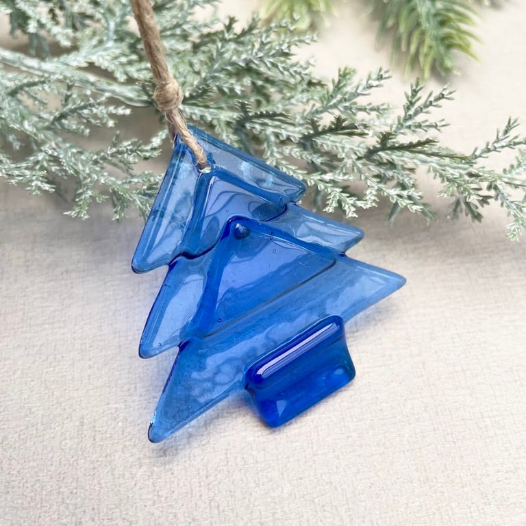 Little Blue Christmas Tree - short