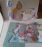 Set of cards. 2 circus themed cards. Ref 526. Summer seconds 