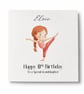 Personalised Gymnast Birthday Card For Her Happy Birthday Daughter Niece etc - Image 2