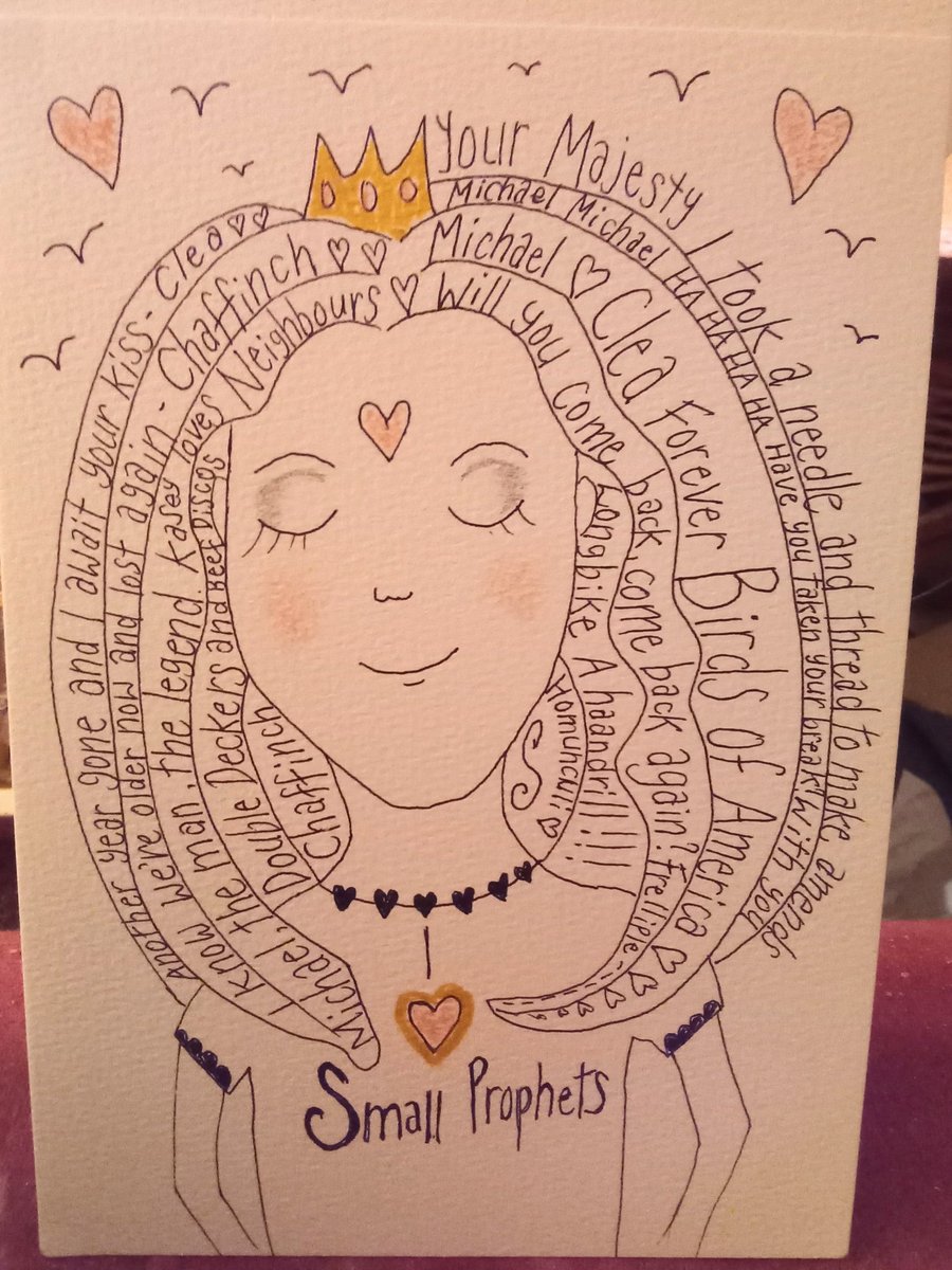 Small Prophets inspired original drawing 