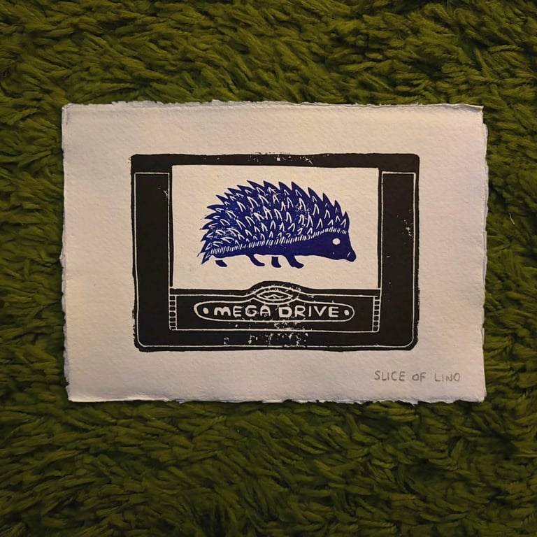 Sonic the Hedgehog Mega Drive Print