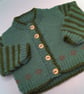 Aran Cardigan For Babies and Small Children, Children's Gift Ideas, Custom Make - Image 10