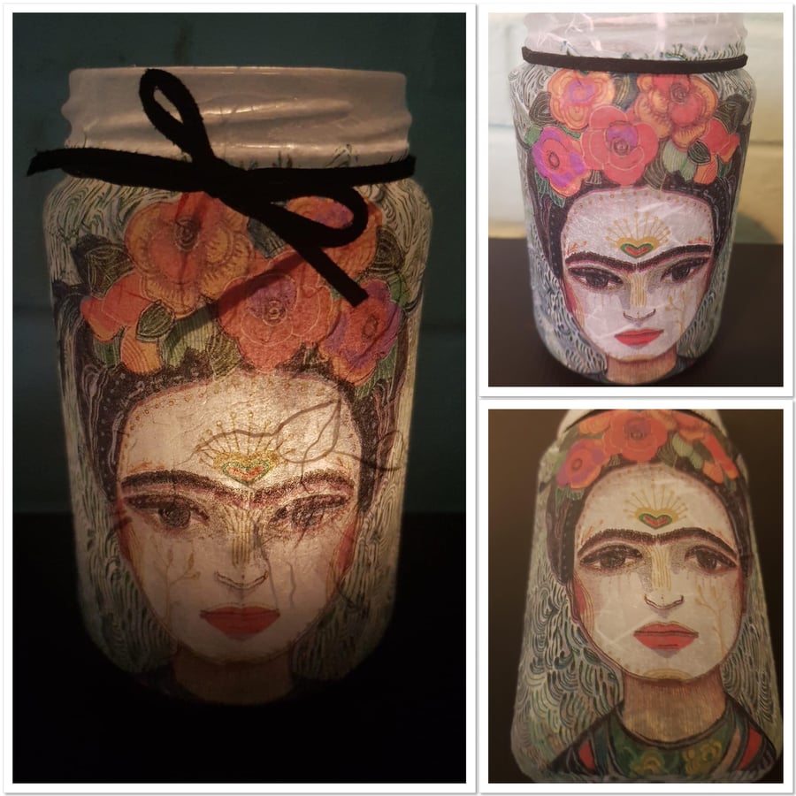 Frida Kahlo Tealight  holder
