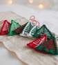 Hanging Christmas Tree knitting pattern - Image 2