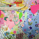 Assorted junk journal, scrapbooking card making papers and embellishments bundle