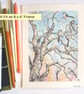 Long-tailed tits in a winter tree, original bird painting, wall art - Image 3