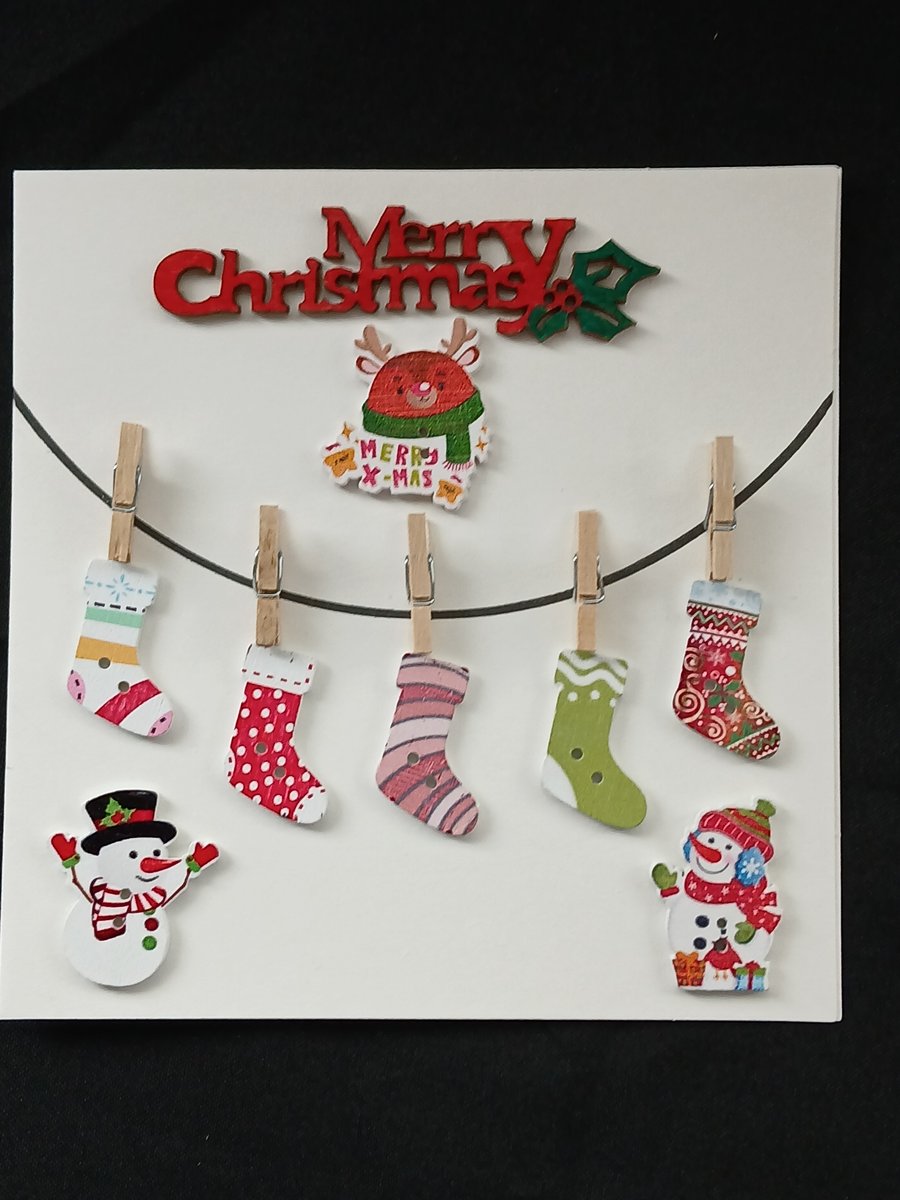 Handmade christmas card