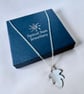 Silver Leaf Necklace