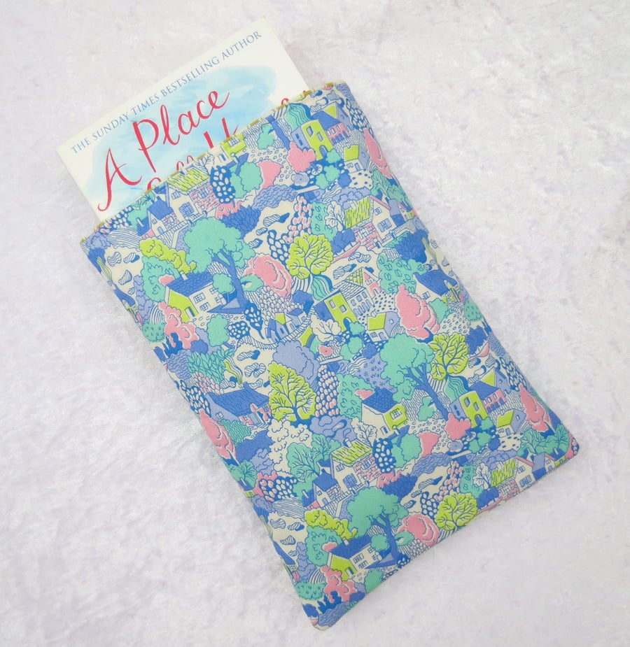 Book sleeve, Liberty Tana Lawn, size medium, paperback protector