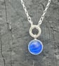 spinning sea marble silver pendant - Image 4
