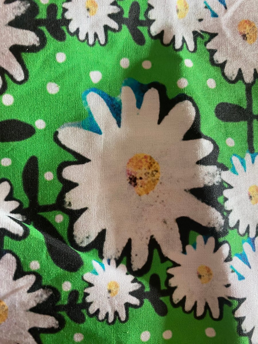 Daisy Daisy Fat quarter cotton poplin fabric 