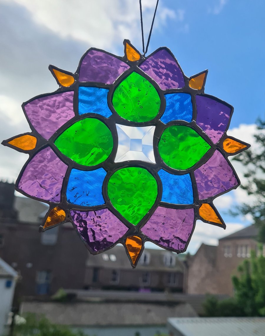 Gemstone mandala 