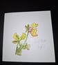 Original Handpainted Greetings Card- Birdsfoot Trefoil - Image 1