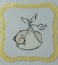 Handmade gender neutral new baby card - Image 2