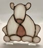 Stained Glass Stargazing Polar bear - Image 4