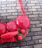 Red Button Necklace - Image 5