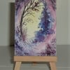 original art fantasy painting aceo (ref f 435)