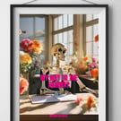 My way or the high way Limp Bizkit inspired Music Lyrics Wall Art Print