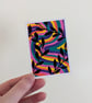 Multicoloured Leaves Original Art ACEO 01 - Image 2