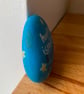 Hand-Painted Cat Pebble – Cute Seaside Stone Art - Image 3