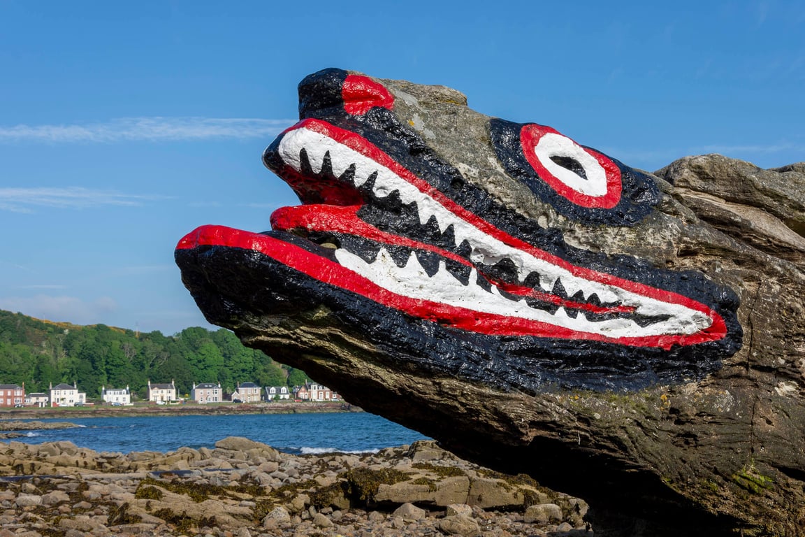 Crocodile rock, Gt Cumbrae print